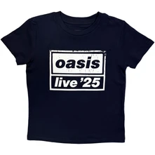 Tričko Kids T-Shirt: Live '25 Distressed Lockup (Navy Blue) (Ex-Tour)