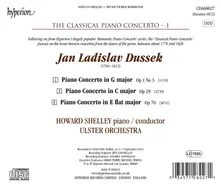 DUSSEK: PIANO CONCERTOS OP. 1/3, 29 & 70 (HYPERION thumbnail