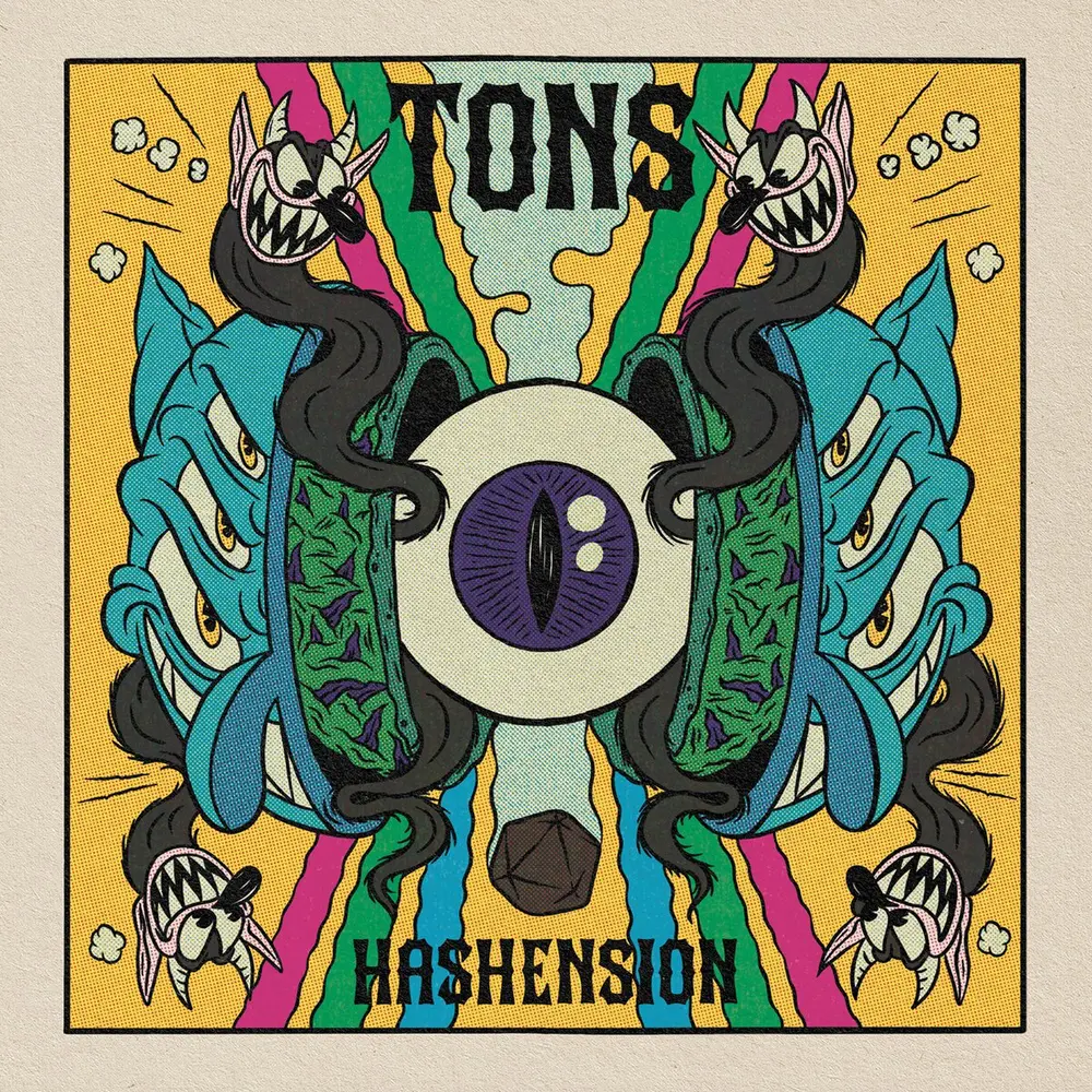 TONS – HASHENSION (Blue Vinyl) (Vinyl)