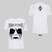Cradle of Filth, Tričko Dani Make Up, Unisex, Biela