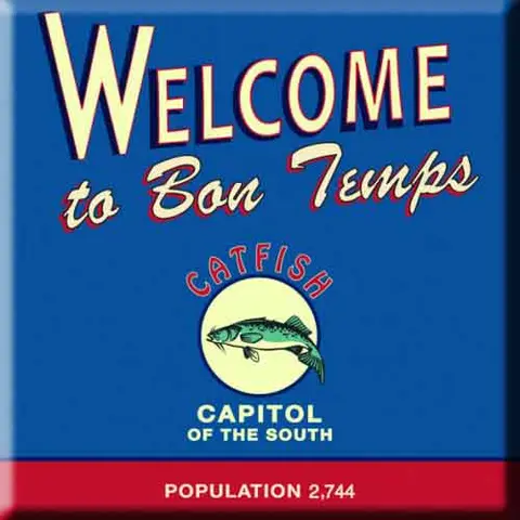 Fridge Magnet: Welcome to the Bon Temps
