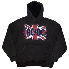 AC/DC, Mikina Flag, Unisex, Šedá