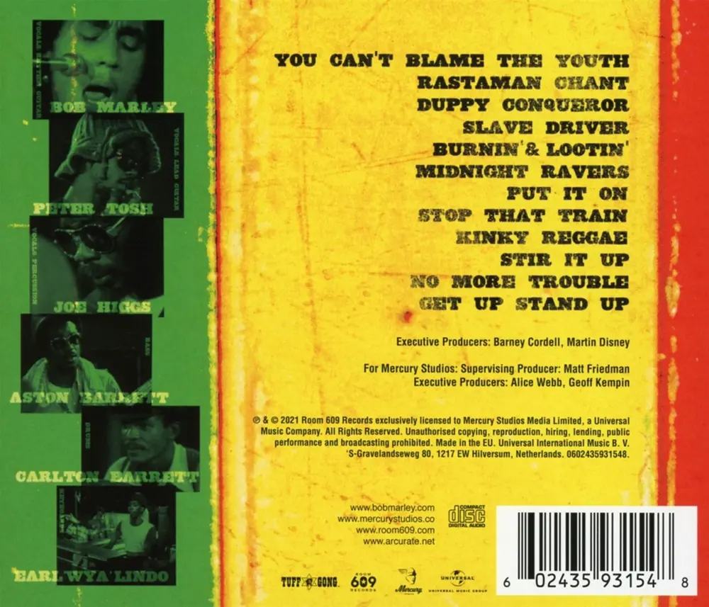 & The Wailers The Capitol Session '73