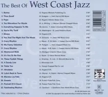 Various Artists – The Best of West Coast Jazz (CD)