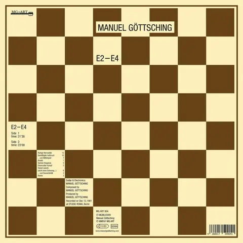 Manuel Göttsching – CD E2-E4 / 2016