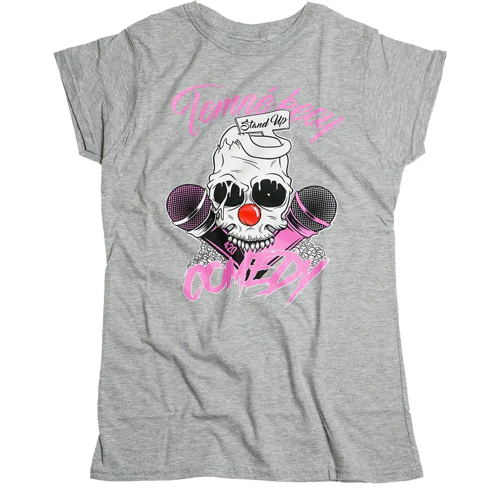 Temné Kecy – TK LOGO, PINK (Tričko)