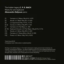 C.P.E. BACH: THE HIDDEN LEGACY - WORKS FOR SOLO KEYBOARD thumbnail