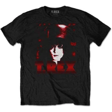 T. Rex, Tričko Marc Top Hat, Unisex, Čierna