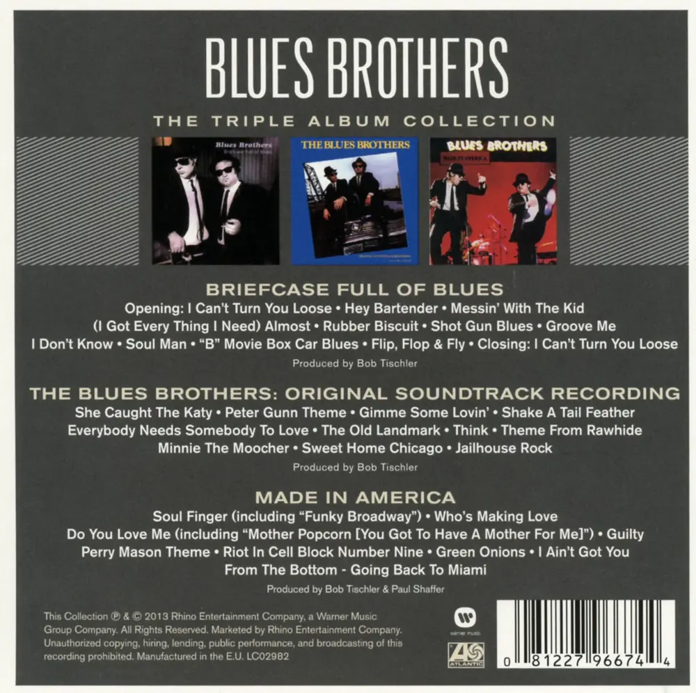 The Blues Brothers – TRIPLE ALBUM COLLECTION (CD)