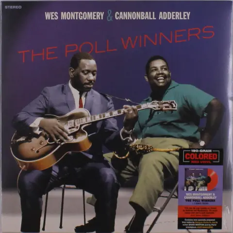 Vinyl Wes Montgomery & Cannonball Adderley - The Poll Winners (Red Vinyl)