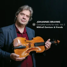 Mikhail Zemtsov, CD JOHANNES BRAHMS: COMPLETE WORKS FOR VIOLA - VOL. 2