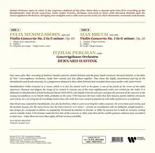 PERLMAN, ITZHAK - MENDELSSOHN & BRUCH: VIOLIN CONCERTOS thumbnail