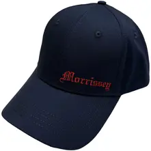 Unisex Baseball Cap: Old English Logo (Back Print)(Navy Blue) thumbnail