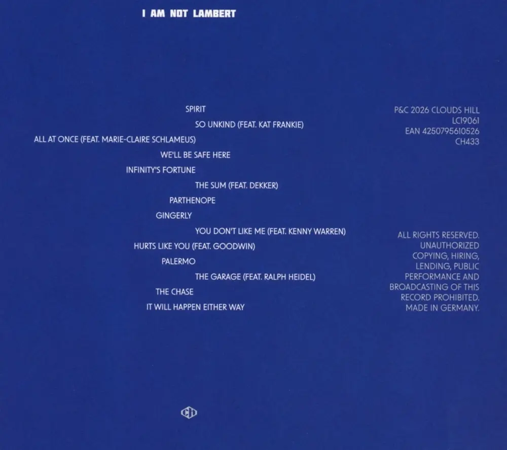 I AM NOT LAMBERT