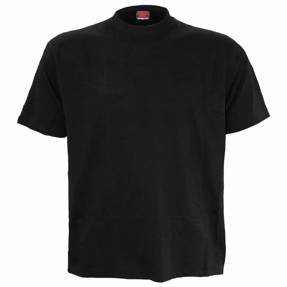 Spiral – Plain (Černá, Dětské, T-Shirt) (Tričko)