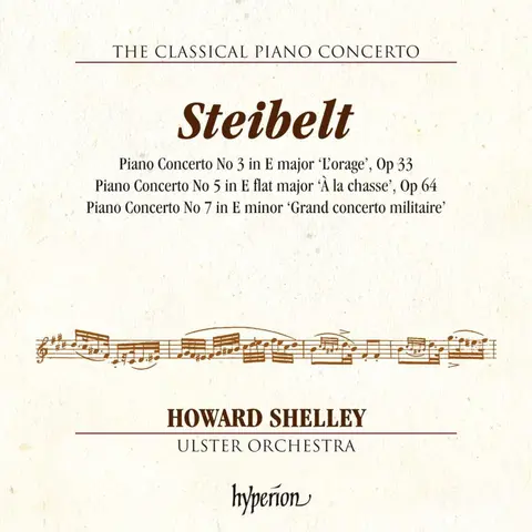 STEIBELT: PIANO CONCERTOS NOS. 3, 5 & 7 HYPERION C