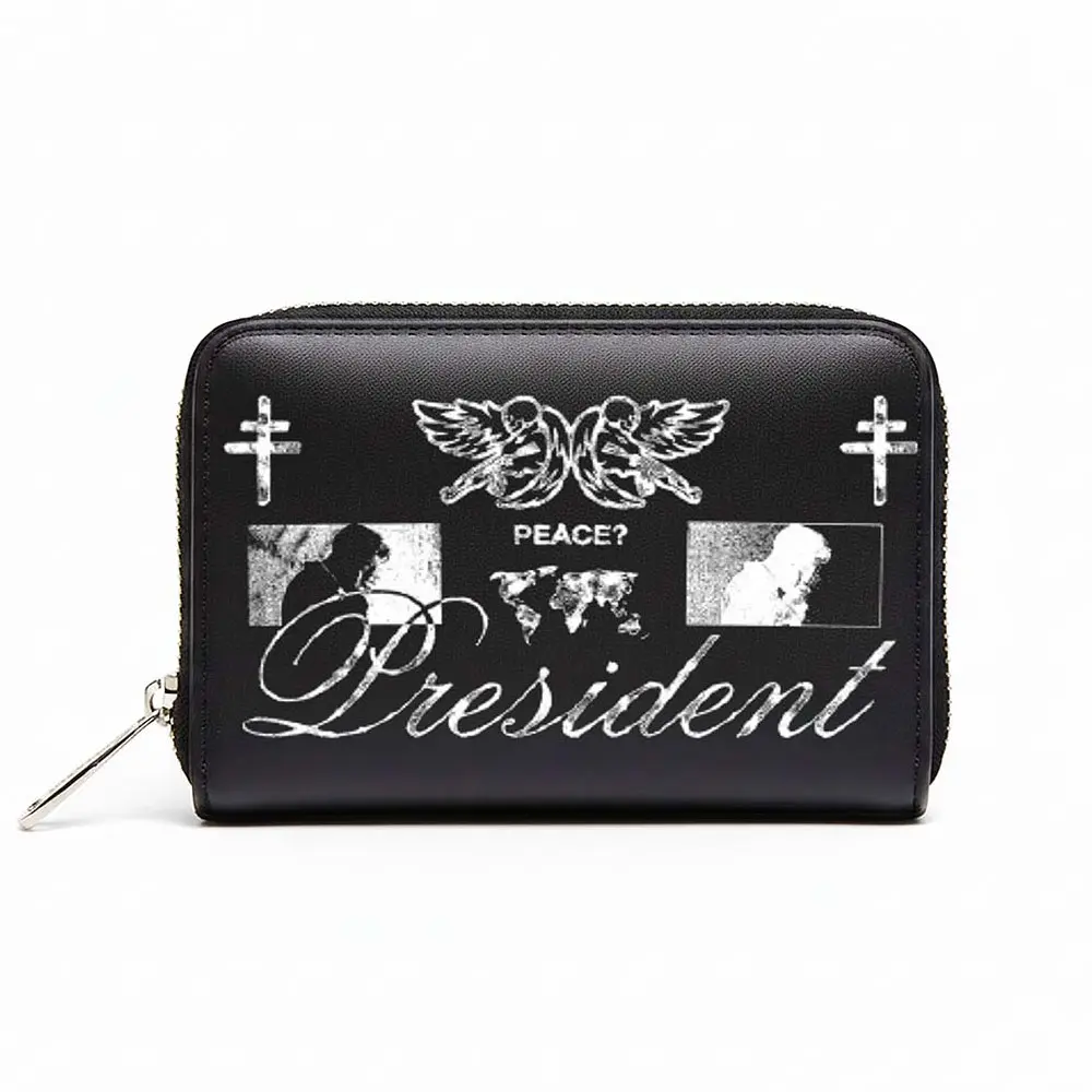 Zip Top Purse: King Of Terrors (Black)