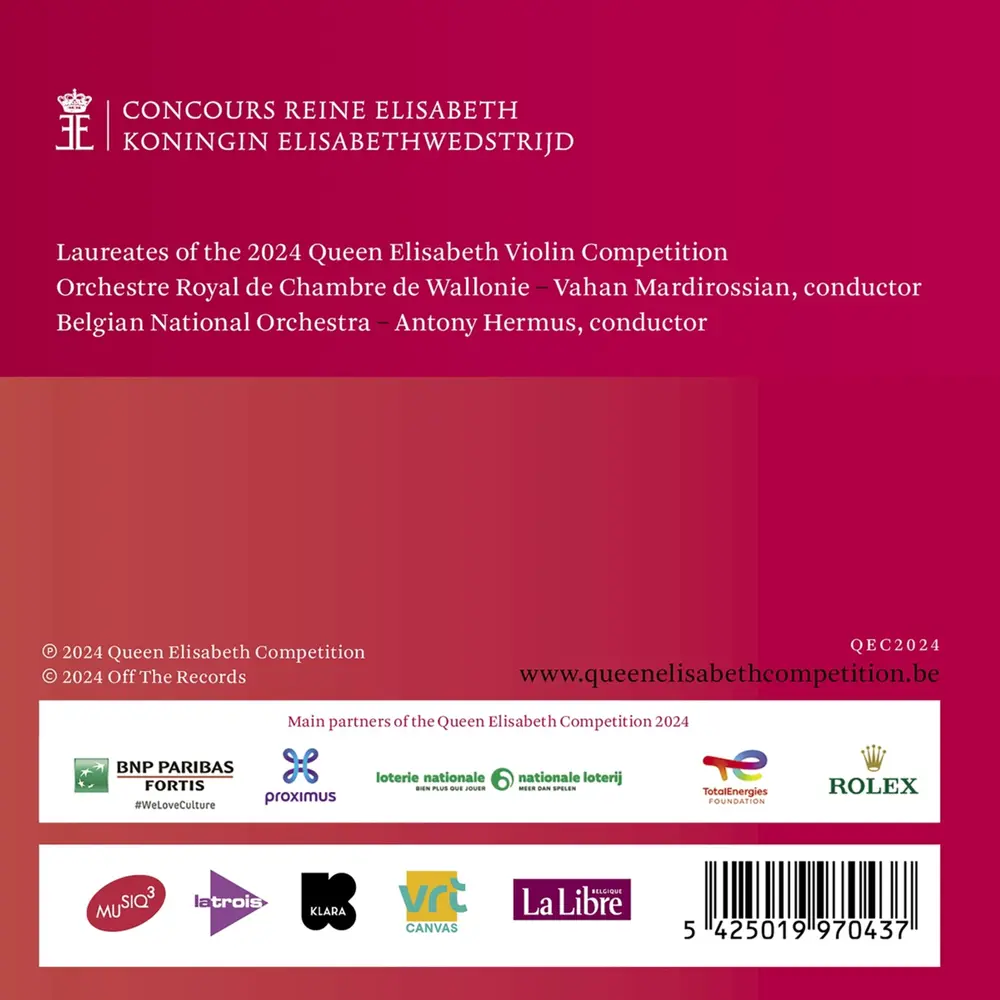 QUEEN ELISABETH COMPETITION VIOLIN 2024