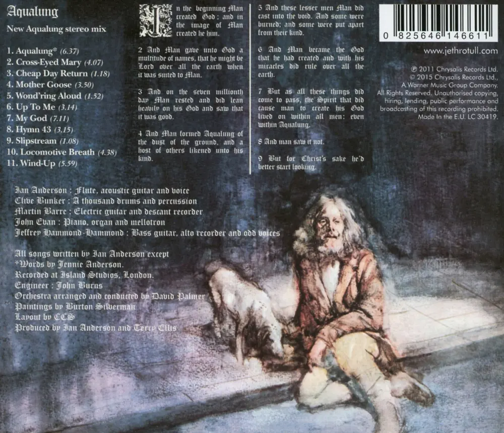 Jethro Tull – Aqualung (The 2011 Steven Wilson Stereo Remix) (40th Anniversary Edition) (CD)