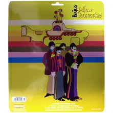 The Beatles – Yellow Submarine Heads Embossed (Epoxy Magnet Set) (Magnetka)
