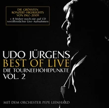 Udo Jürgens, CD Best of Live - Die Tourneehöhepunkte, Vol. 2