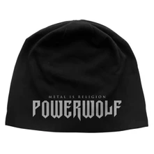 Čapica Unisex Beanie Hat: Metal Is Religion JD Print (Black)
