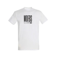 Moja Reč, Tričko Delik & Bengerer - MDFBS BARCODE, unisex, Unisex, Biela