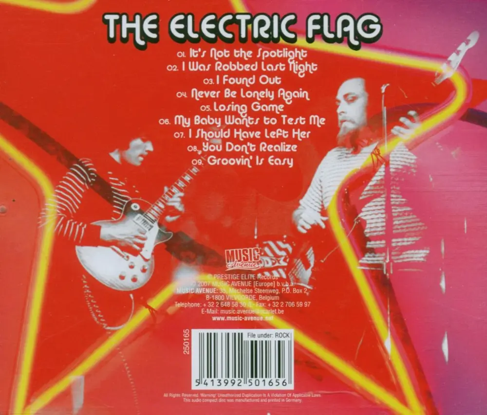 The Electric Flag – ELECTRIC FLAG - I SHOULD HAVE LEFT HER (CD)