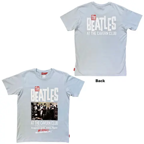 Unisex Unplugged T-Shirt: Cavern (Light Blue) (Back Print)
