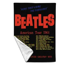 The Beatles – America Tour Black (Multi-color, Small) (Deka)