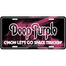 ŠPZ Number Plate: Space Truckin'