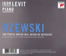 Igor Levit – The People United Will Never Be Defeated! - 36 Variations On ¡El Pueblo Unido Jamás Será Vencido! (CD)
