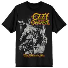 Unisex T-Shirt: Ultimate Sin Tribute (Black) (Back Print) thumbnail