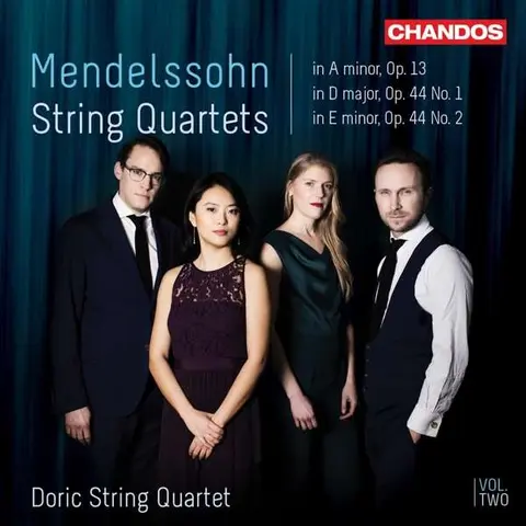 CD Doric String Quartet - Mendelssohn String Quartets Vol. 2