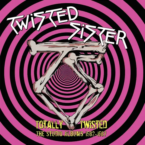 Twisted Sister – CD TOTALLY TWISTED - THE STUDIO ALBUMS 1982-1987