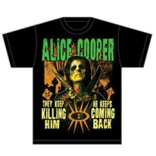 Alice Cooper, Tričko Graveyard, Unisex, Čierna