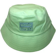 Oasis, Klobúk Live '25 Logo, Unisex, Zelená