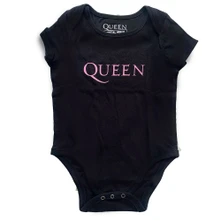 Queen, Body Pink Logo, Dieťa, Čierna