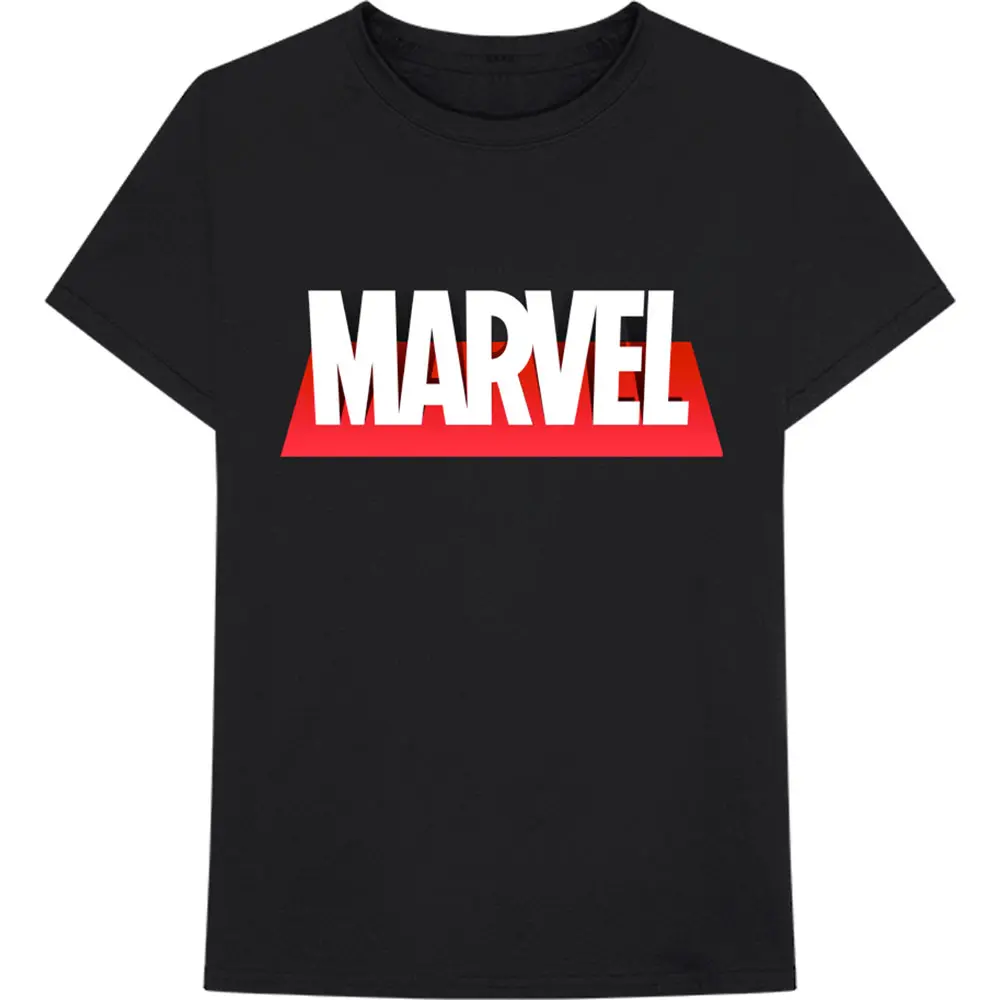 Marvel – Out The Box Logo (Nero) (Maglietta)
