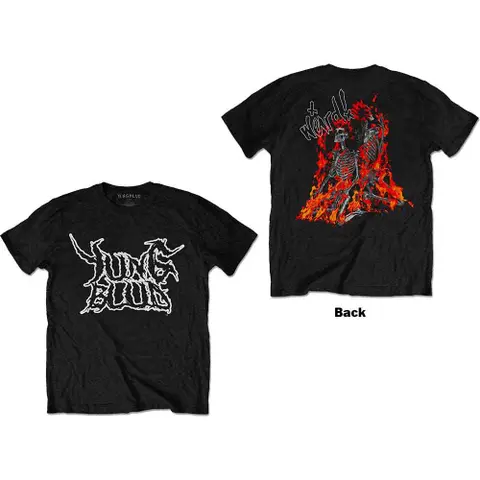 Weird Flaming Skeletons