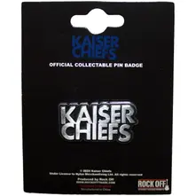 Kaiser Chiefs – Skewed Logo (Odznak)