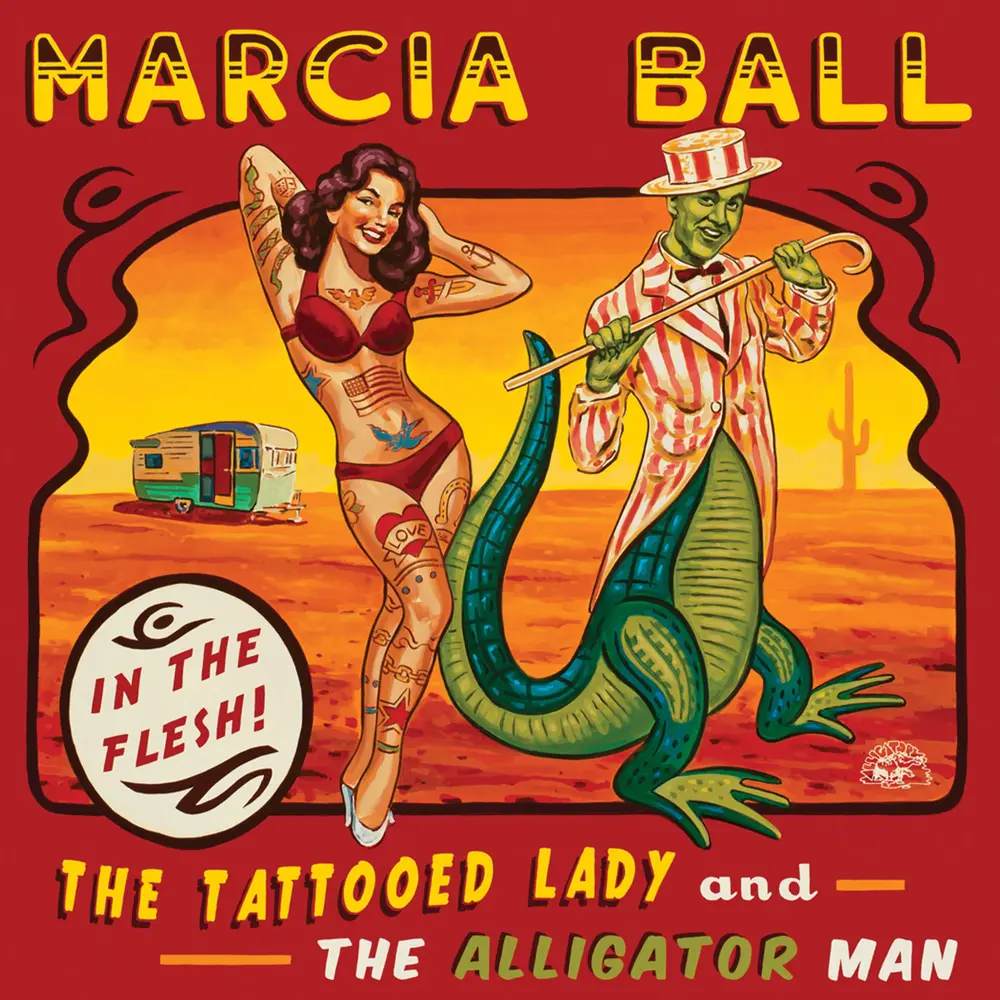 TATTOOED LADY AND THE ALLIGATOR MAN