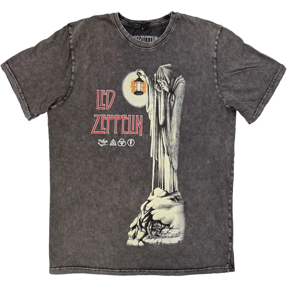 Unisex Stone Wash T-Shirt: Hermit (Charcoal Grey)
