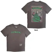 Unisex T-Shirt: Peacock Tour '77 (Charcoal Grey) (Back Print) thumbnail