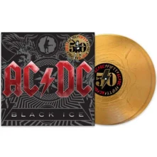 AC/DC, Vinyl Black Ice (50th Anniversary Gold Vinyl Edition)
