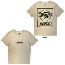 Unisex T-Shirt: Dog F&B (Sand) (Back Print) thumbnail