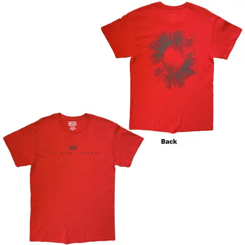 Unisex T-Shirt: The Wow Signal (Red) (Back Print)