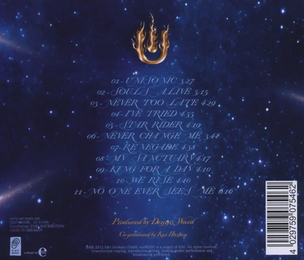 Unisonic - Unisonic (2012) (CD)