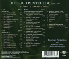BUXTEHUDE: COMPLETE CHAMBER MUSIC thumbnail