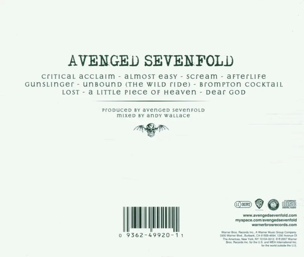 AVENGED SEVENFOLD